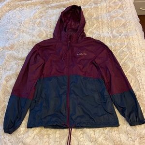 Colorblock windbreaker jacket